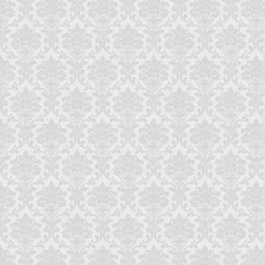 Papel De Parede Arabesco Fundo Cinza Adesivo Quarto Sala