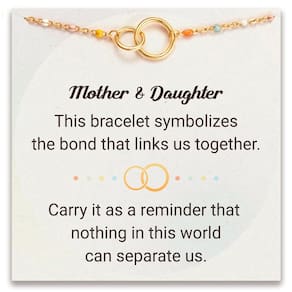 Pulseiras STORYJEWELLERY Mãe e Filha banhadas a ouro 18K