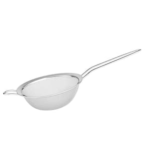 Peneira Coador Aço Inox Com Cabo 12Cm Linha Classic