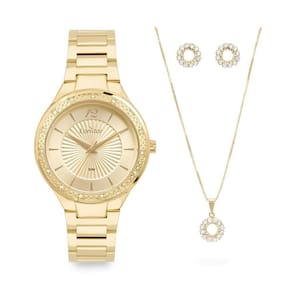 Kit Condor Feminino Dia A Dia Dourado - Copc21Aeav/K4D