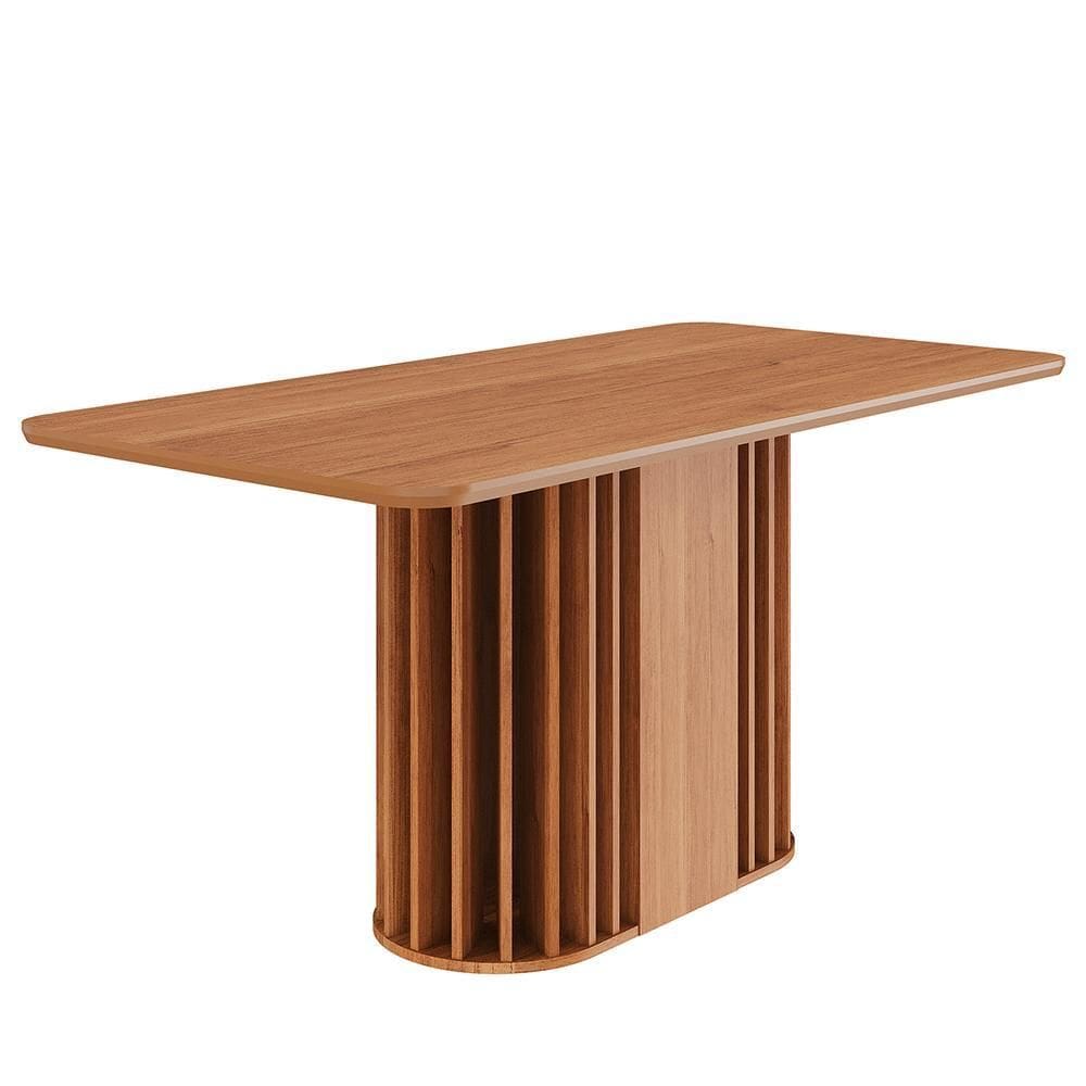 Mesa de Jantar Retangular Julieta 160x80 com Tampo em MDF - Cimol Móveis
