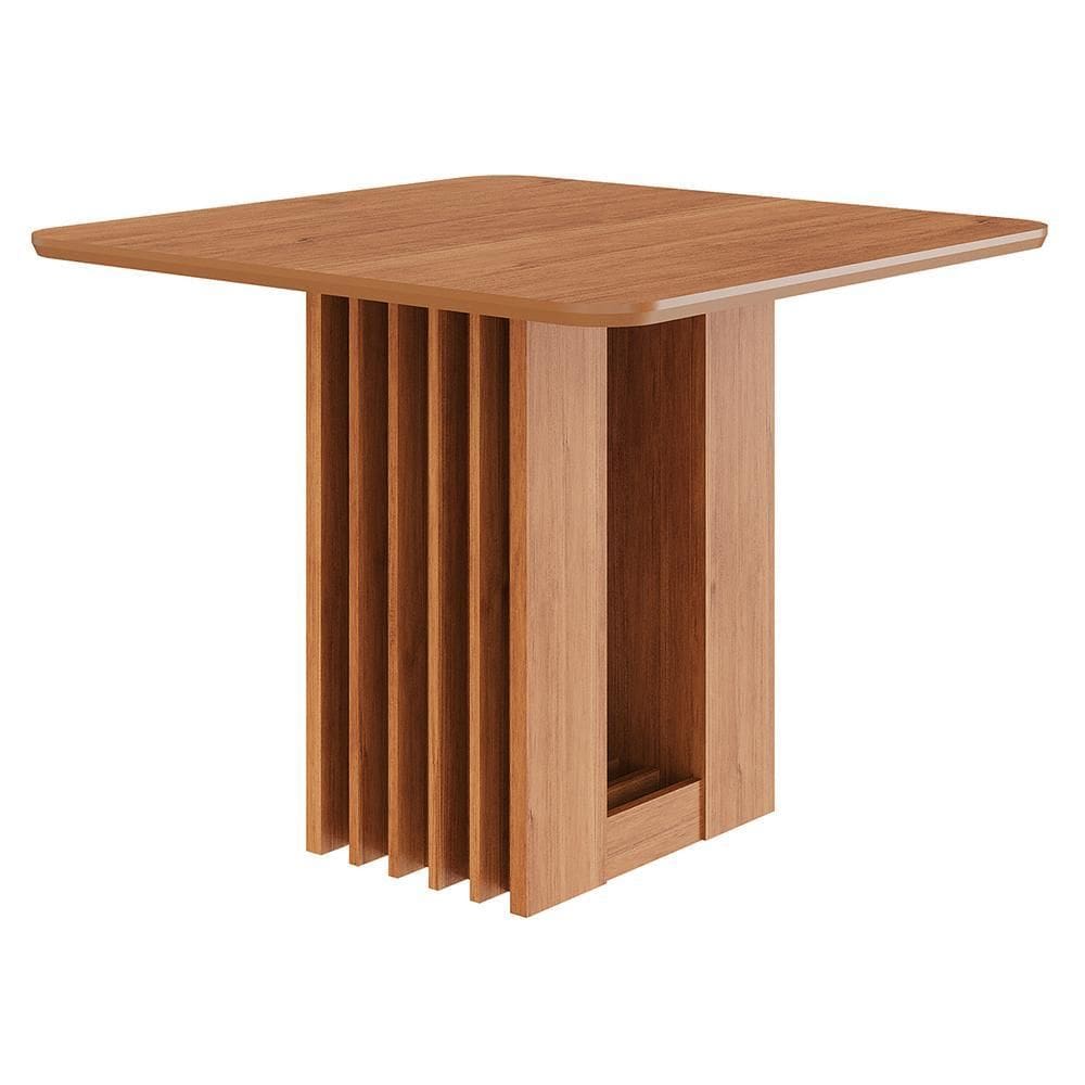 Mesa de Jantar Quadrada Ariela 95x95 com Tampo em MDF - Cimol Móveis