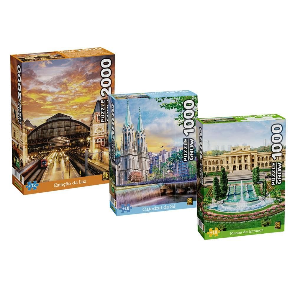 Combo Quebra-cabeças Orgulho Nacional