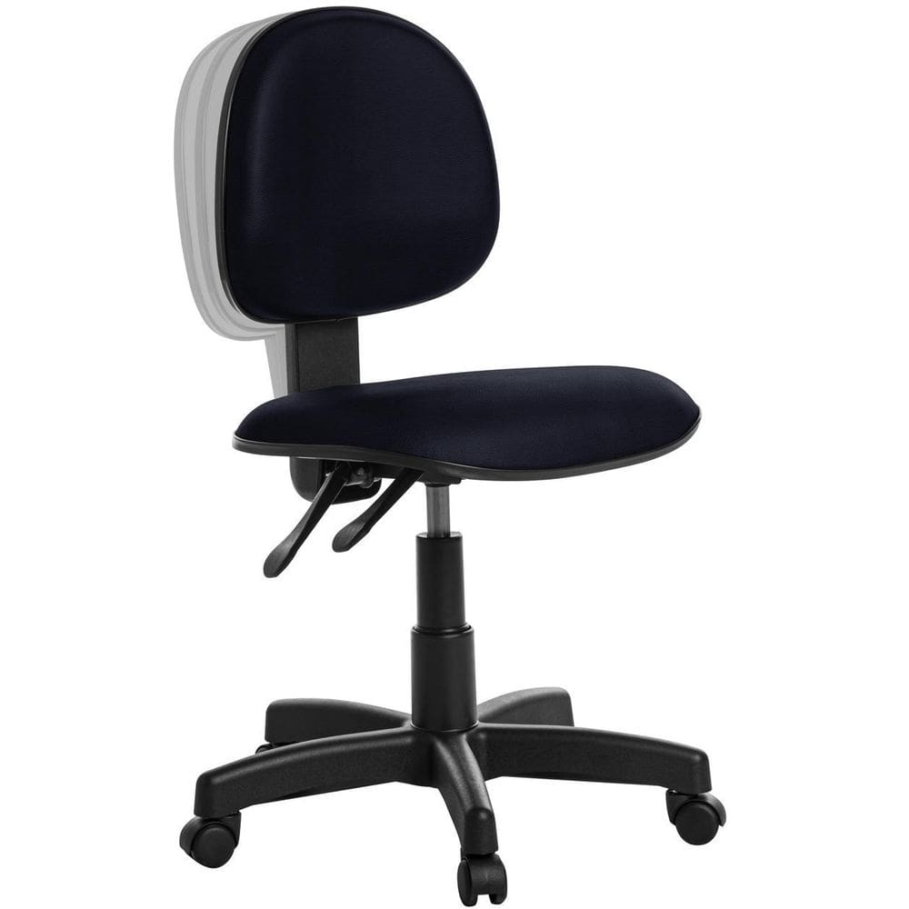 Cadeira De Escritório Ergonômica Executiva Rce Azul Escuro