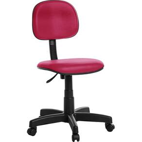 Cadeira De Escritório Secretaria Rv Cor Rosa