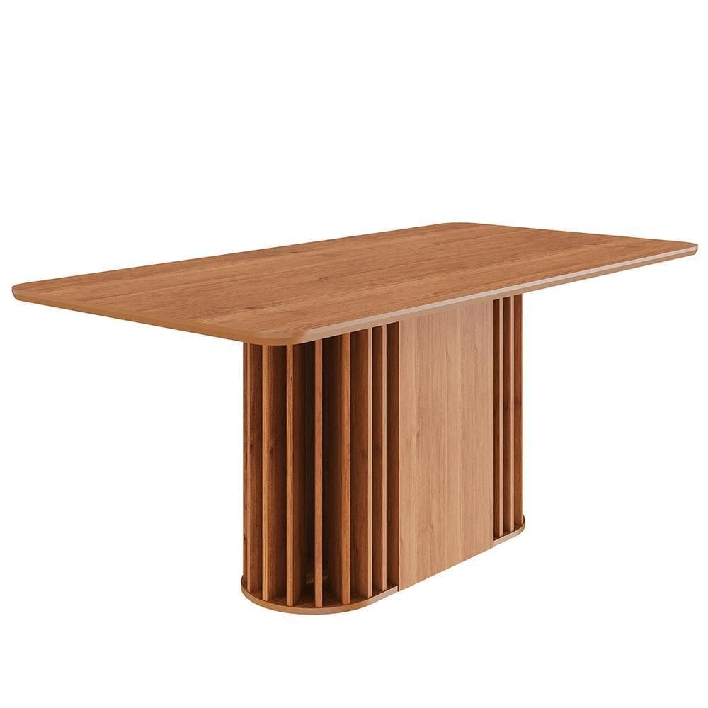 Mesa de Jantar Retangular Julieta 180x90 com Tampo em MDF - Cimol Móveis