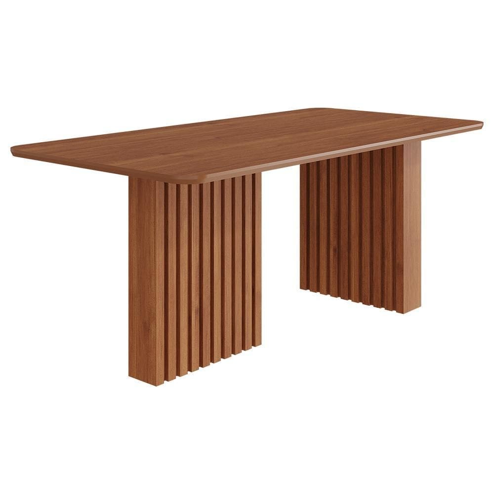 Mesa de Jantar Retangular Ester 180x90 com Tampo em MDF - Cimol Móveis