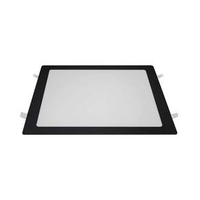 Painel Led Quadrado Embutir 24W 3.000K Preto Bivolt Blumenau
