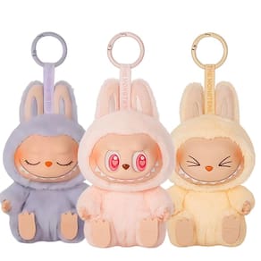 Chaveiro de pelúcia HQDZSZ Labubu para bolsas, chaves e mochilas