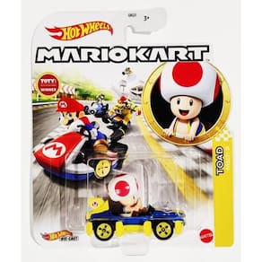 Hot Wheels Mario Kart Toad Mach 8 Hdb35