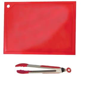 Tabua Polietileno Canaleta E Pegador De Silicone Vermelhos