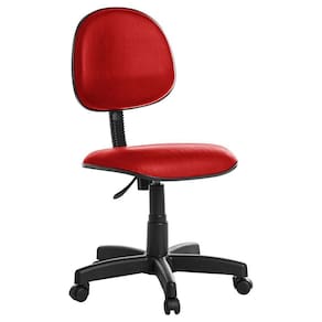 Cadeira De Escritório Executiva Rj Vermelho