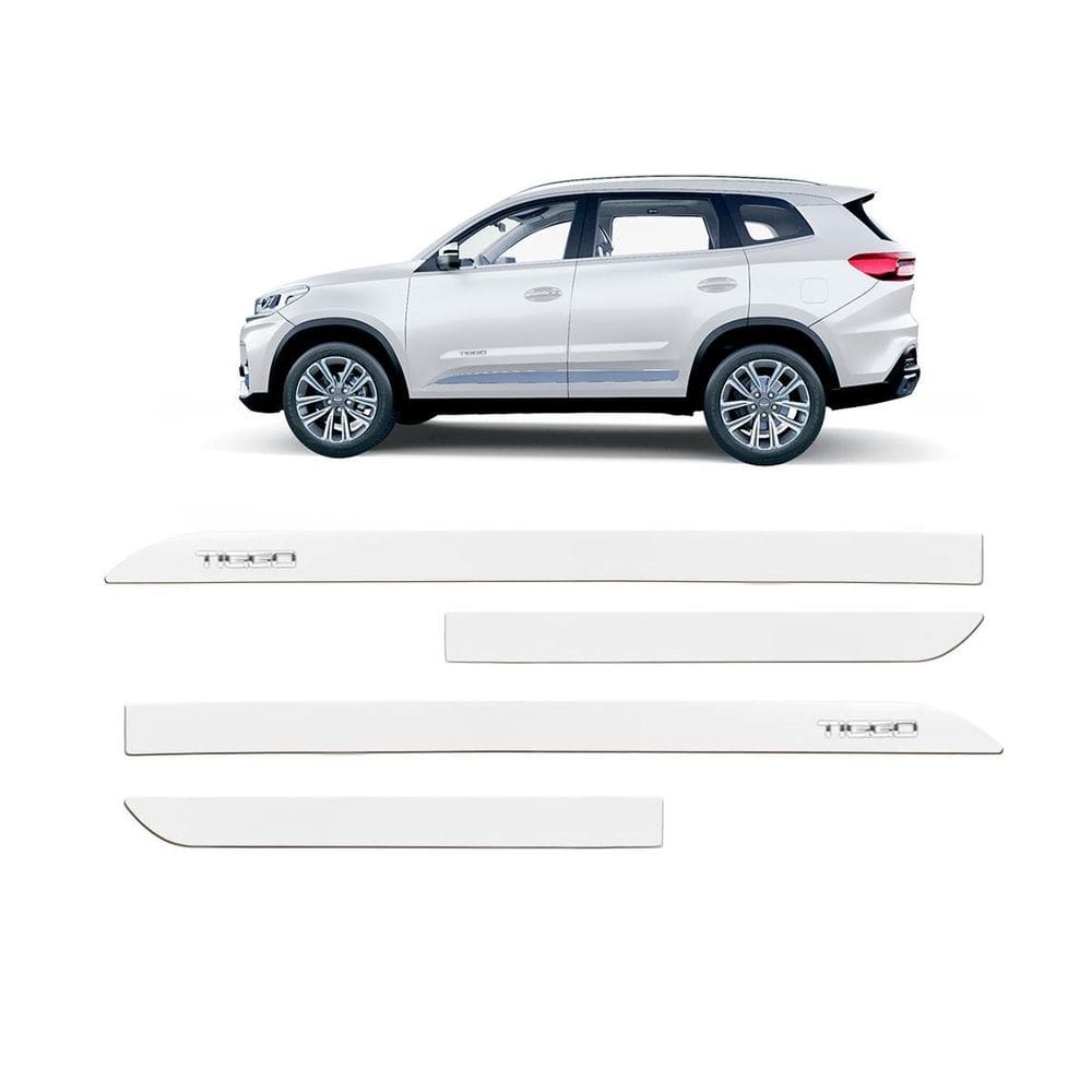 Frisos Laterais Volkswagen Gol G6 Pintados na Cor do Veículo