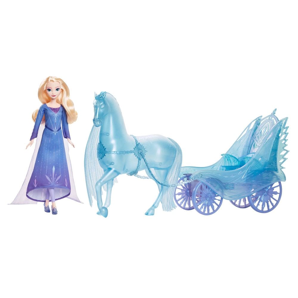 Boneca de moda Mattel Disney Frozen Elsa com Nokk & Carriage