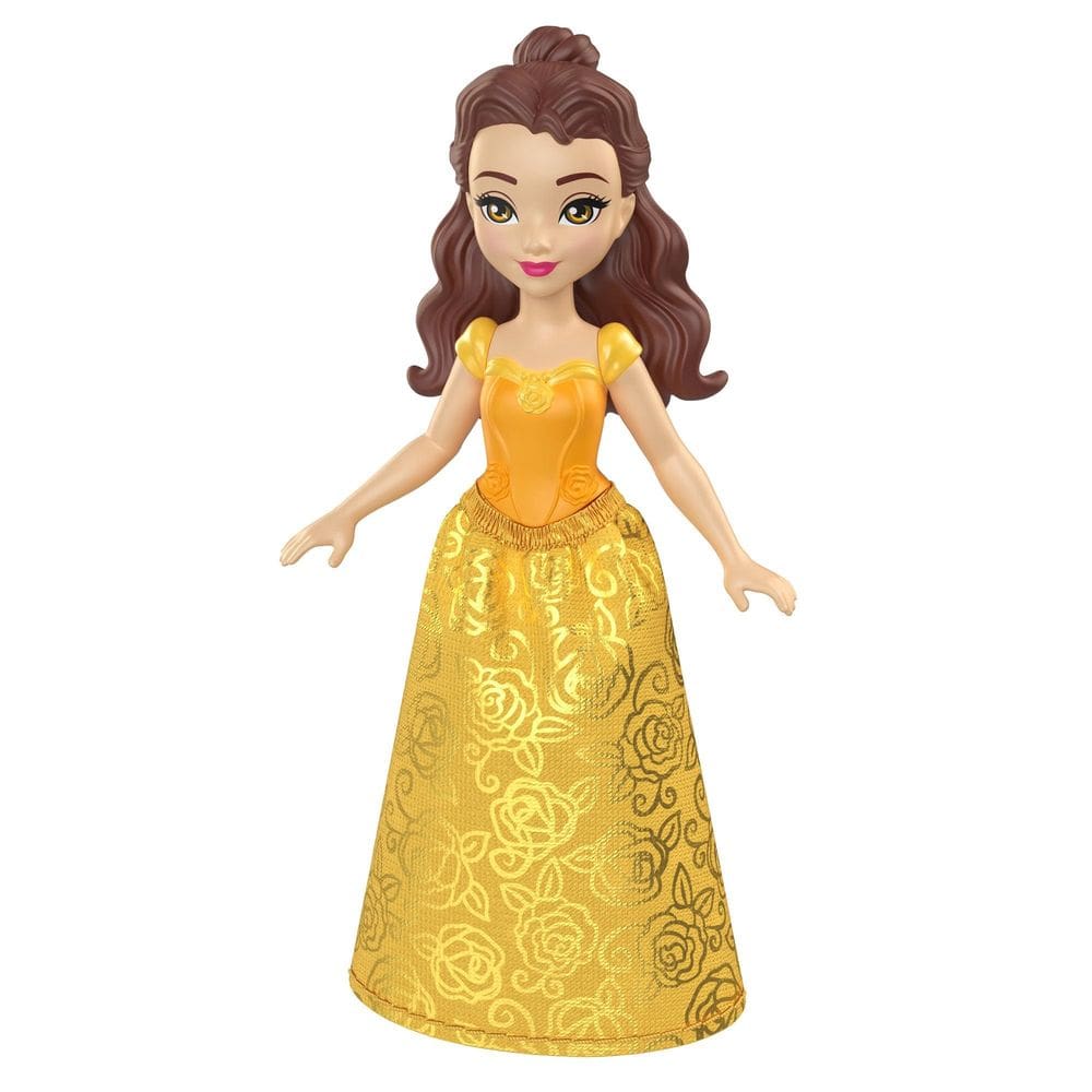 Boneca Mattel Disney Princesses Belle 9 cm articulada a mais de 3 anos