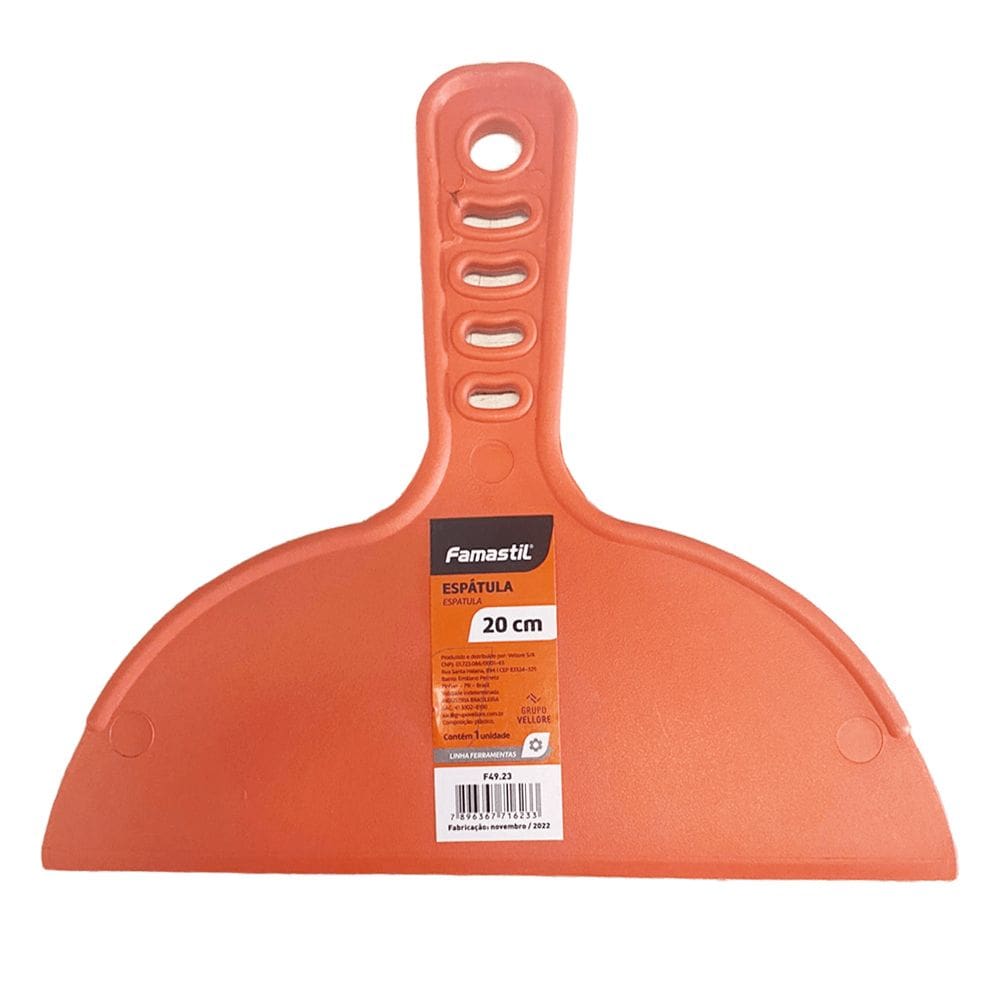 Espátula Plástica Lisa 20CM Famastil