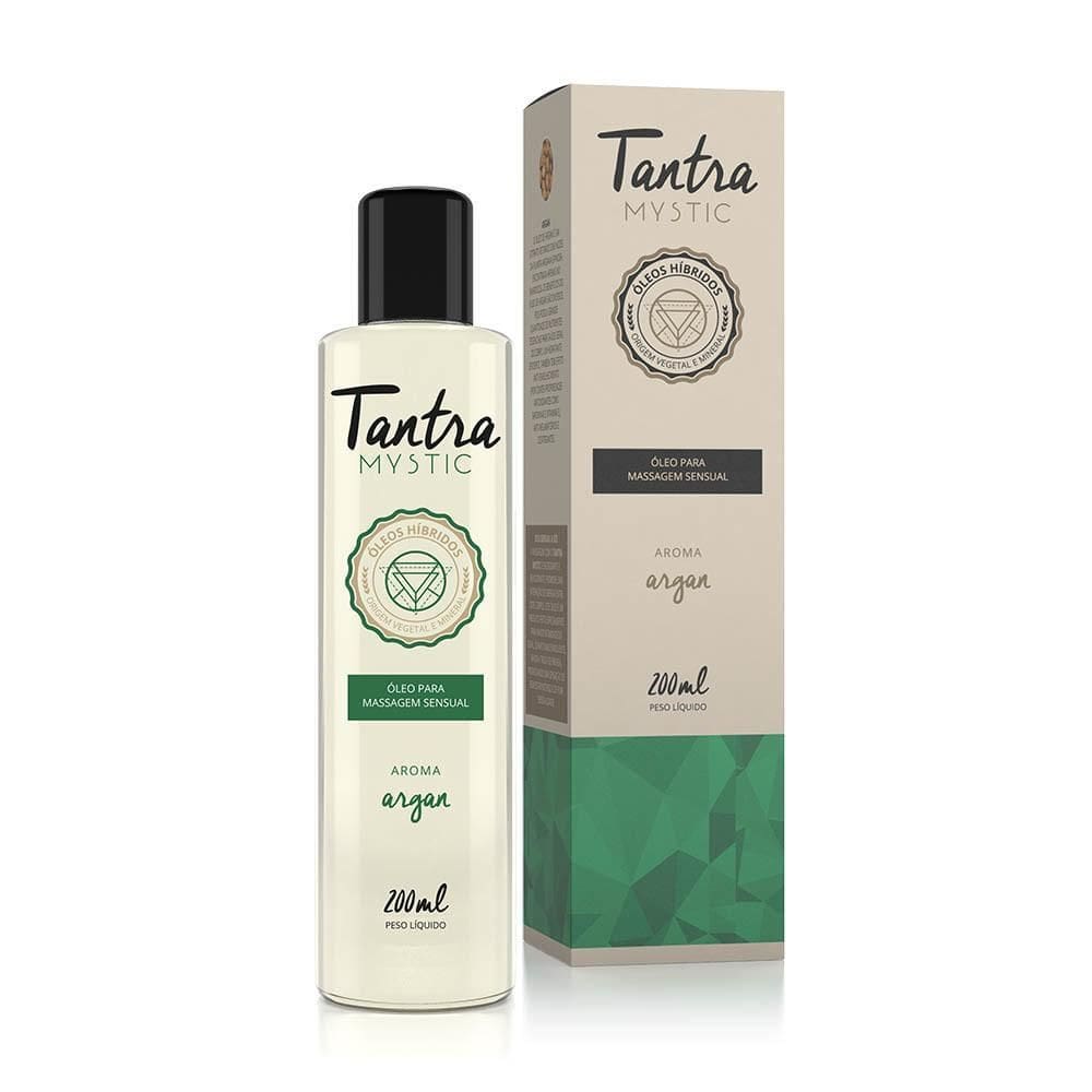 Óleo Para Massagem Sensual Tantra Mystic Argan - 200Ml