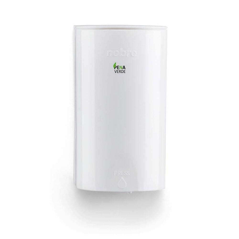 Saboneteira Mini Branco Para Sabonete Espuma 500Ml Nobre