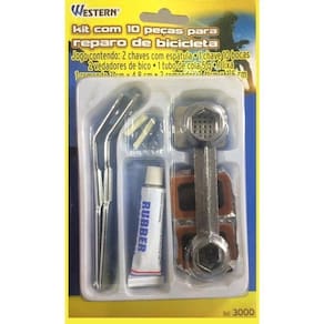 Kit Ferramentas Para Bicicleta Com 10 Peças 3000