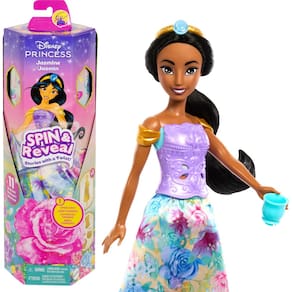 Boneca fashion Mattel Disney Princess Jasmine com 11 surpresas