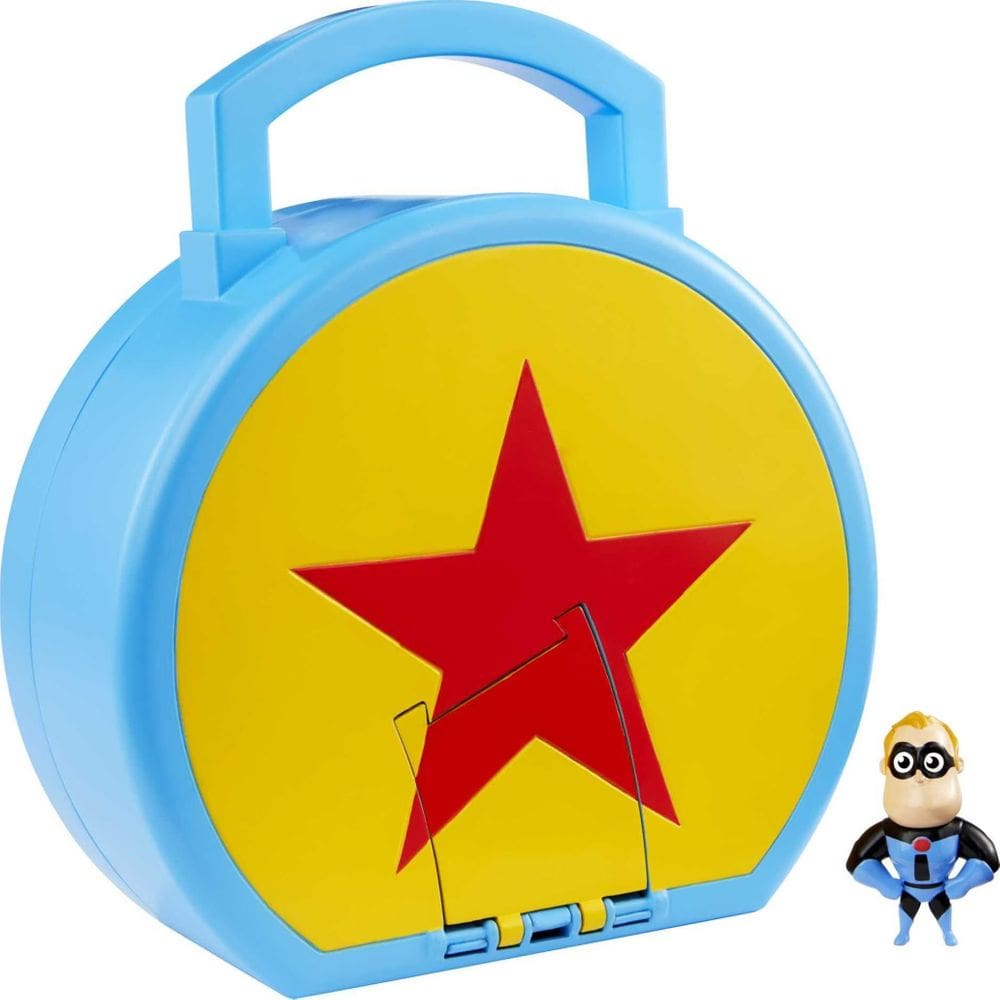 Conjunto de jogos Mattel Disney Pixar Minis World of Pixar com boneco