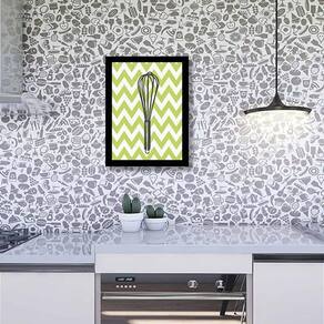 Quadro Decorativo Cozinha Fuê 34x23cm