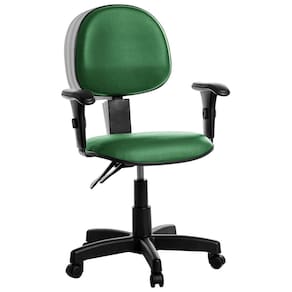 Cadeira Ergonômica Executiva Com Braço Rj Cor Verde