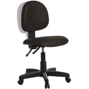 Cadeira Escritorio Executiva Com Back Courissimo Marrom