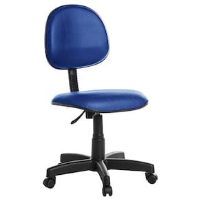 Cadeira Escritorio Giratoria Executiva J Serrano Azul