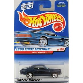 Carro de brinquedo Hot Wheels `70 Chevy Chevelle SS 1999 escala 1:64