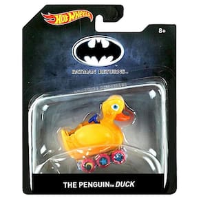 Veículo de brinquedo Hot Wheels Batman Returns The Penguin Duck Scale