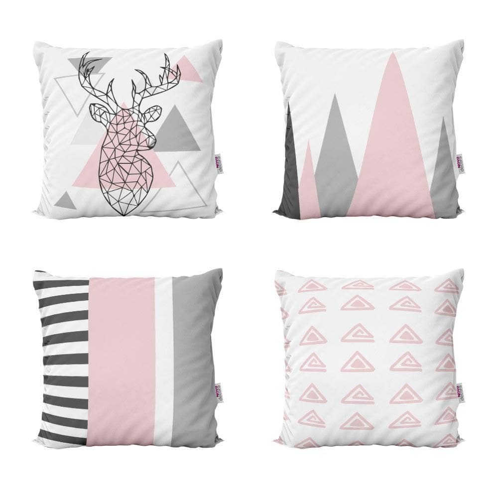 Almofadas Decorativas Rosa Decorativas Para Sofá 40X40