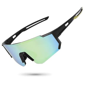 Óculos de sol esportivos STORYCOAST Polarized UV400 preto-dourado