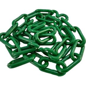 Corrente Plastica Chuva Isolamento 20 Mt Tamanho P Verde