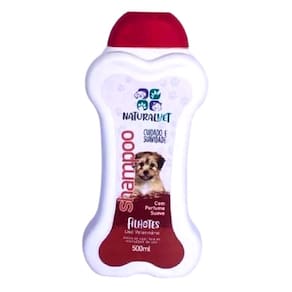 Shampoo Pet Naturalvet Filhotes Cuidado e Suavidade 500ml