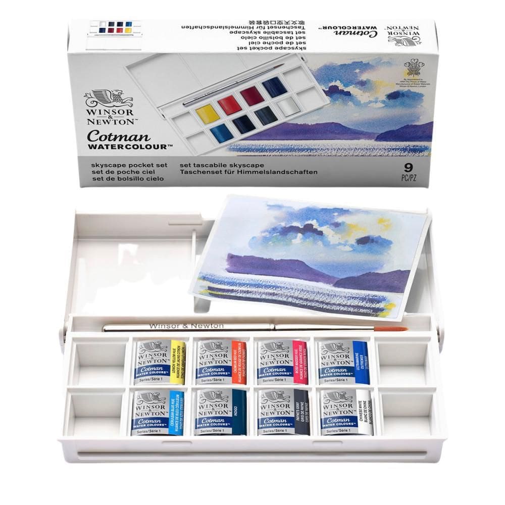 Estojo Aquarela Winsor & Newton Cotman Skyscape