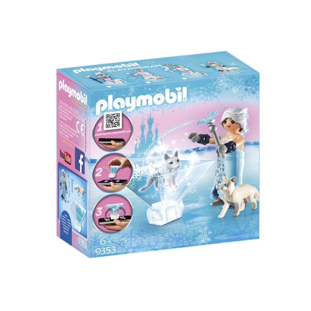 Playmobil 3D Princesas - Princesa Flor Do Inverno