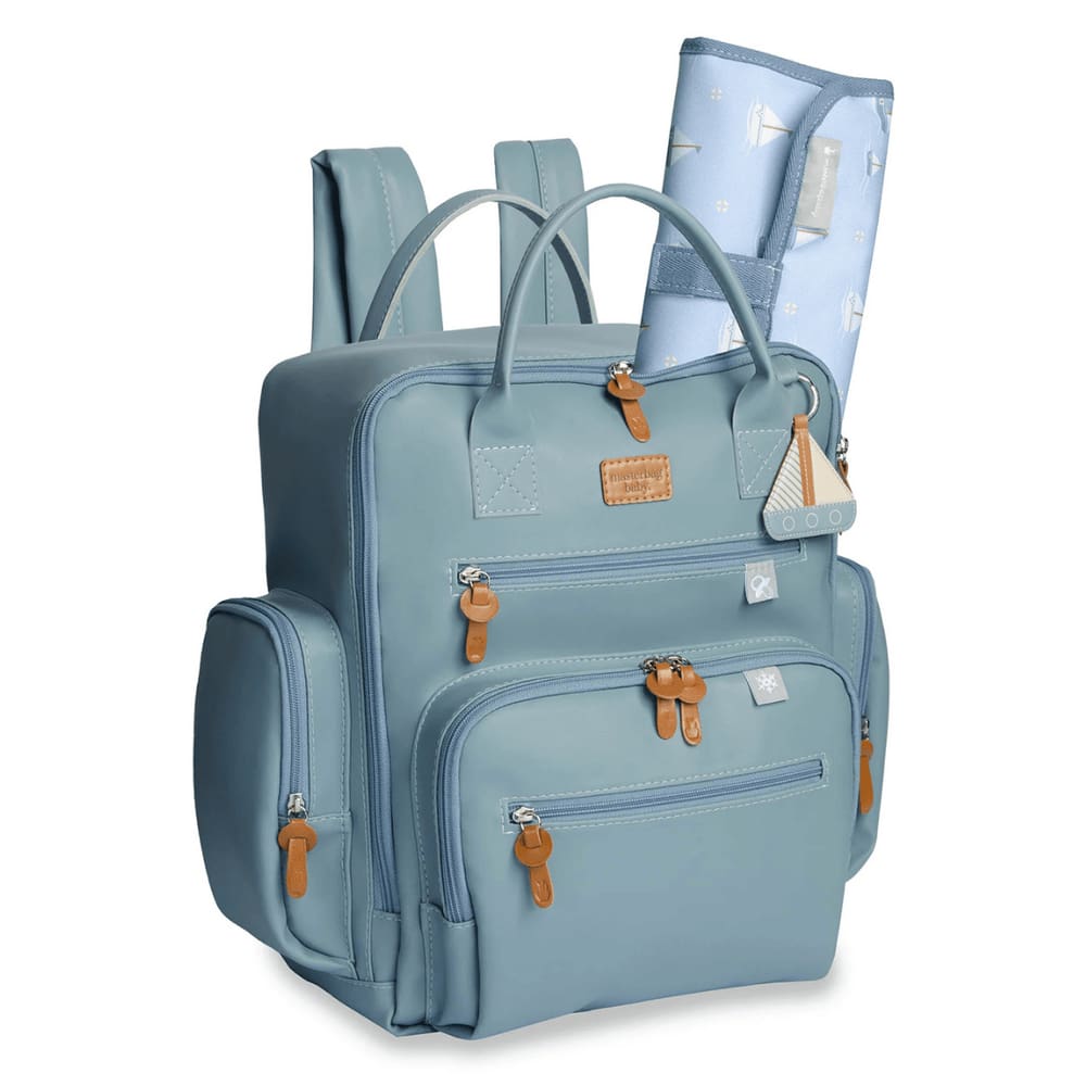 Mochila Urban Barquinhos Lisa Azul - Masterbag