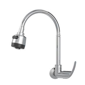 Torneira Cozinha Parede Bica Móvel Gourmet Monoc Abs - 1167