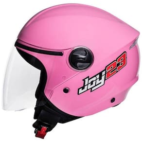 Capacete Para Moto Aberto Taurus Joy 23 Rosa 58
