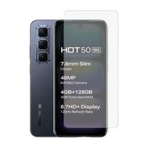 Pelicula Proteção De Vidro 3D Compatível Infinix Hot 50 5G