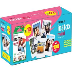 Filme Instax Mini Com 100 Fotos - Fujifilm [F118]