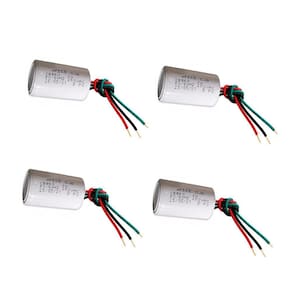 Kit 4 Capacitores Com 3 Fios Metalizados 4Uf+6Uf 250 Vac Vmv