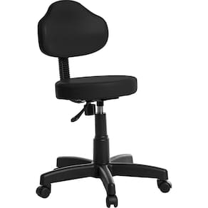 Cadeira Mocho Estética Clinica Plus Rv Cor Preto