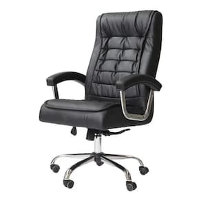 Cadeira De Escritório Giratória Big Presidente - Preto Luxo