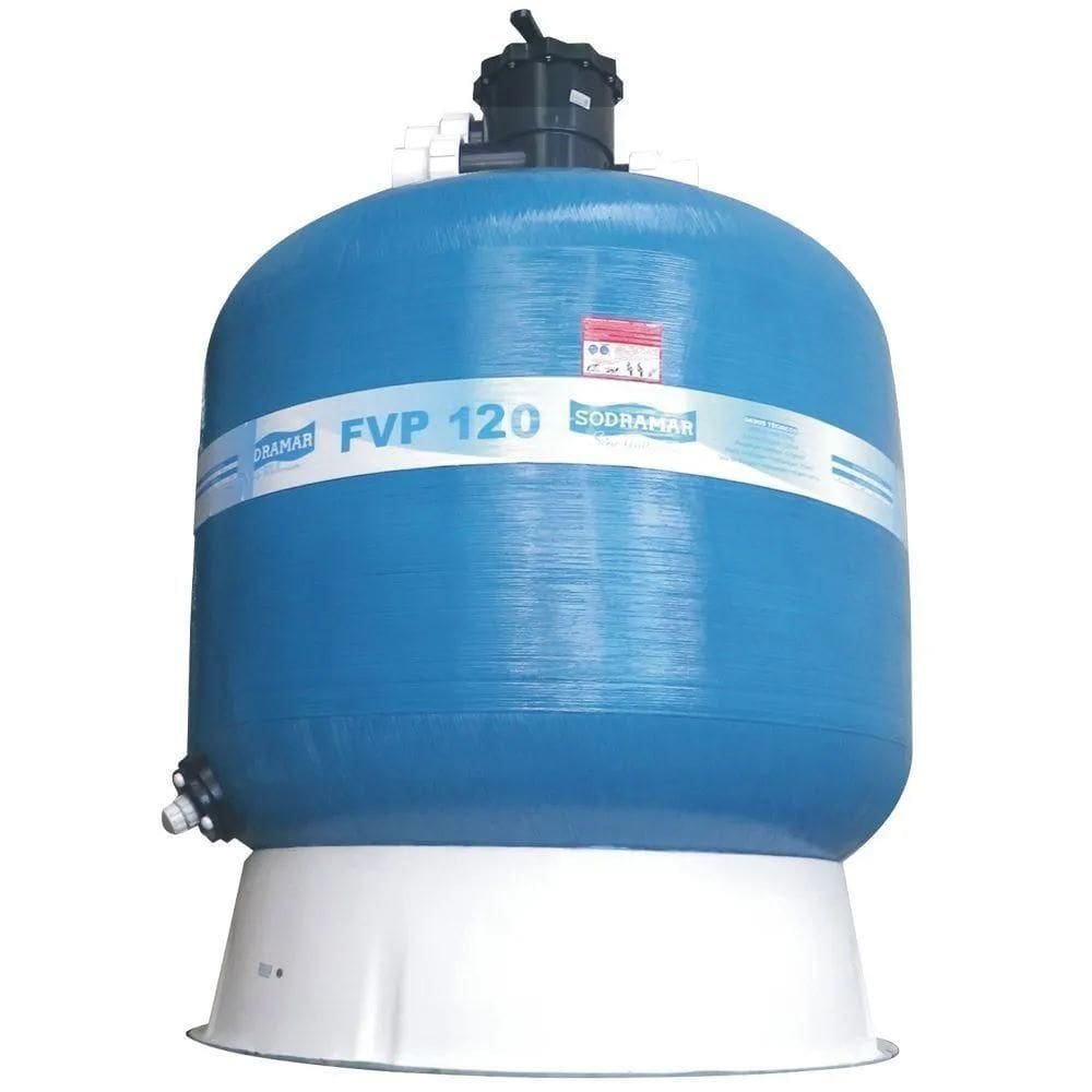 Filtro Fvp 120 Para Piscinas De Uso Comercial 451 Mil Litros - Sodramar