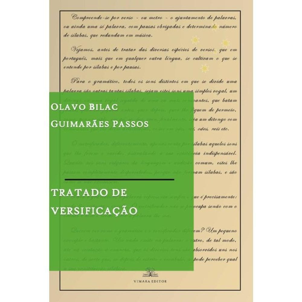 Tratado De Versificação