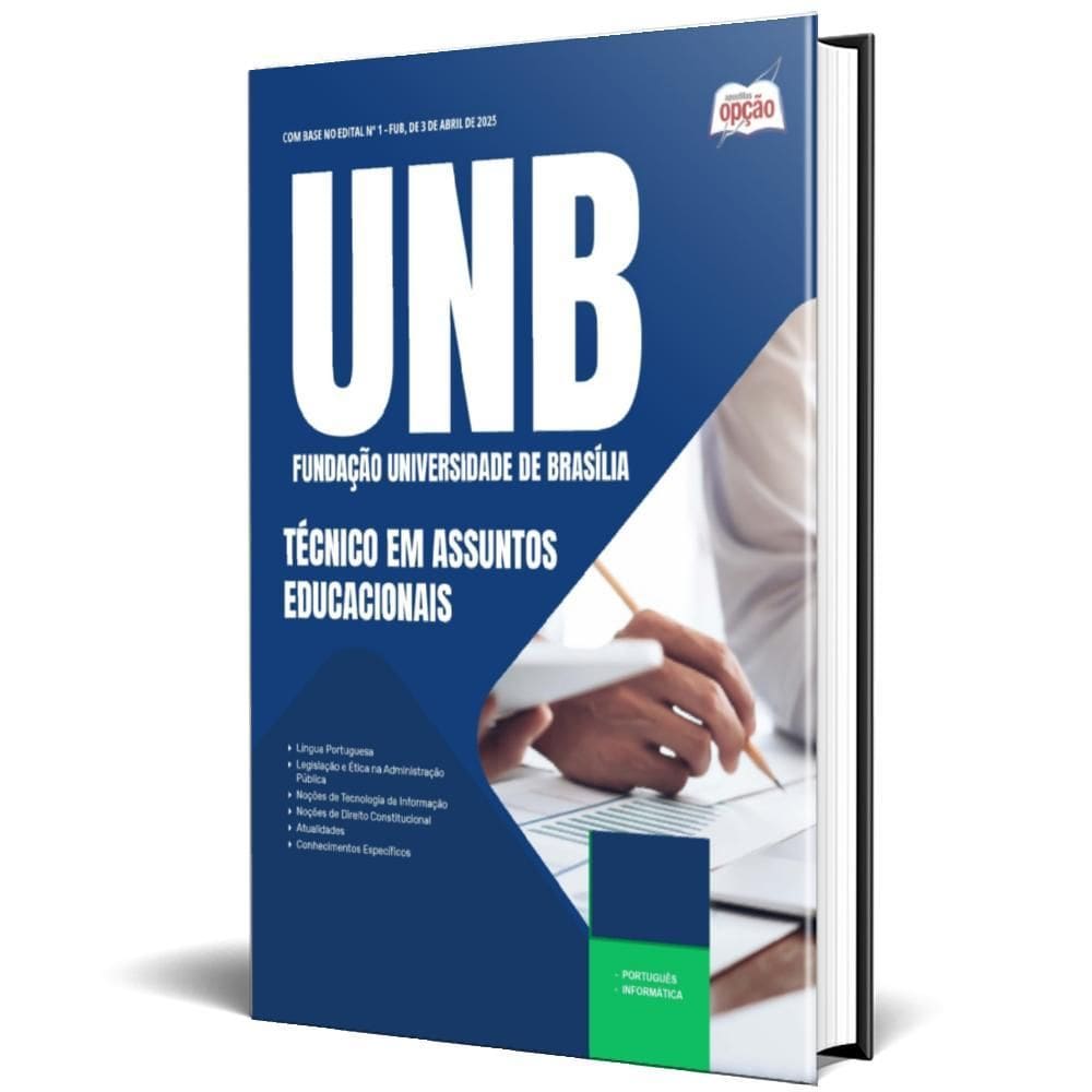 Apostila Unb 2025 - Técnico Em Assuntos Educacionais