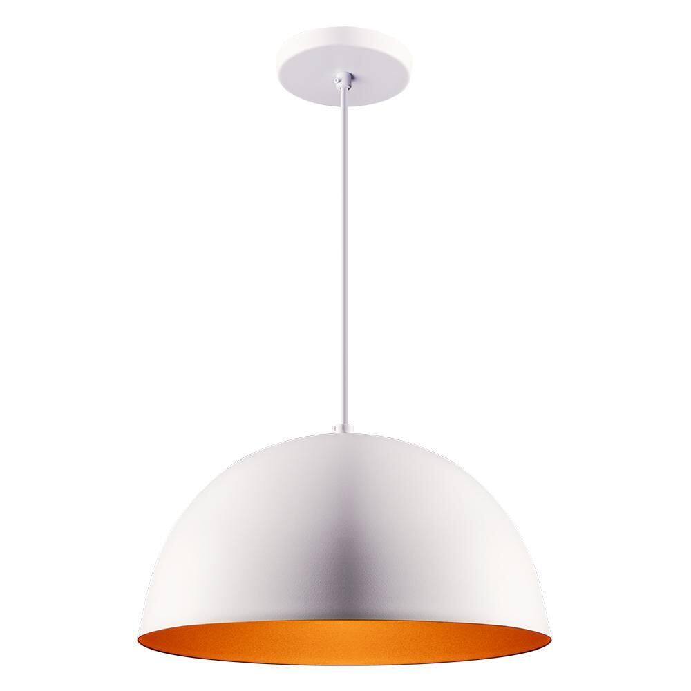Luminária Pendente Meia Lua Montreal G Lustre Sala Mesa