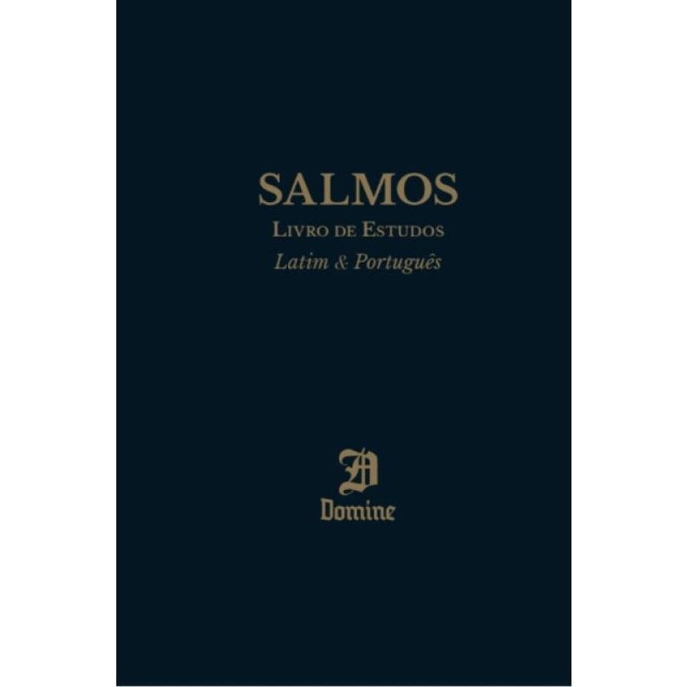 Salmos, Livro De Estudos – Latim & Português